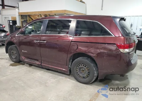 2014 Honda Odyssey Ex from USA, damaged, VIN 5FNRL5H48EB125243